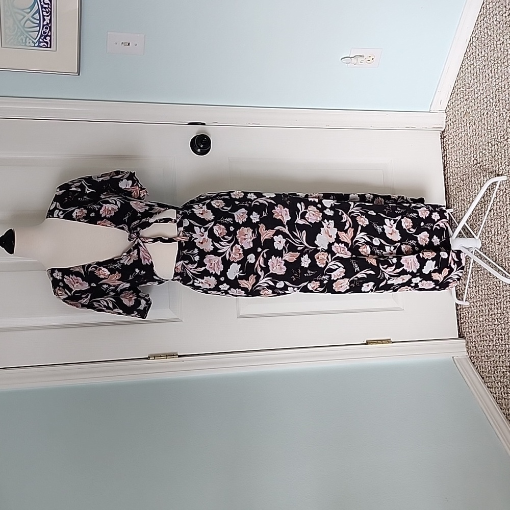 Amuse Society Size S Pink Floral Dress